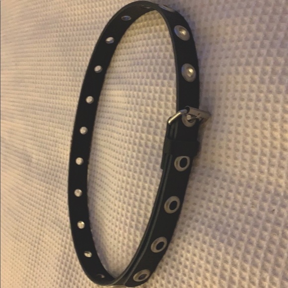 Brandy Melville Accessories - Brandy Melville skinny grommet belt size XS/S